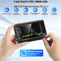 Handheld Spectrum Analyzer, Draagbaar, Dekking van 100KHz tot 53GHz, Inclusief 32GB Kaart