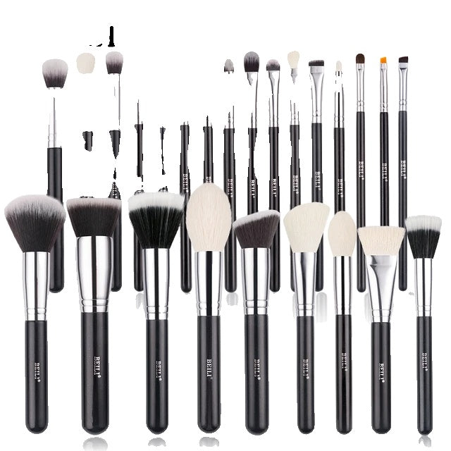 Make-up kwasten set, Professioneel, Natuurlijk geitenhaar