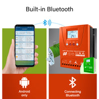 Hybride Zonnecontroller, WiFi-connectiviteit, LCD-scherm