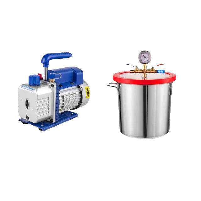 HVAC Vacuümpomp, 4CFM, Vacuüm Kamer Ontgassingsset