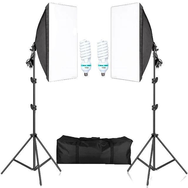 Fotografie Softbox, Continu Lichtsysteem, 2M Statiefstandaard