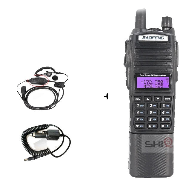 Baofeng Walkie Talkie, Verlengde Batterij, 10 KM Bereik