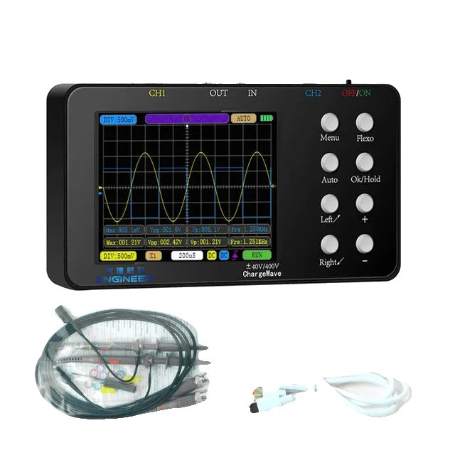 Digitale Oscilloscoop, 10M Analoge Bandbreedte, 50M Sampling Snelheid