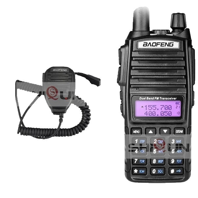 Baofeng UV-82 Walkie Talkie, 8W Vermogen, Dubbele PTT Functie