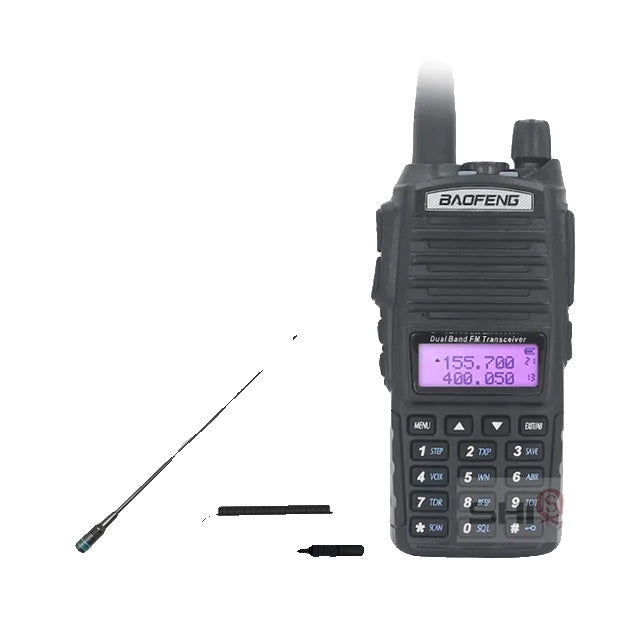 Baofeng UV-82 Walkie Talkie, 8W Vermogen, Dubbele PTT Functie