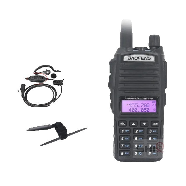 Baofeng UV-82 Walkie Talkie, 8W Vermogen, Dubbele PTT Functie