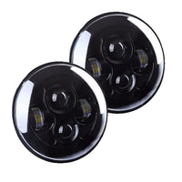 Jeep Wrangler LED Koplampen, 7 Inch, Groot/Laag Licht