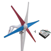 Windturbinegenerator, 400W vermogensopbrengst, geschikt voor thuisgebruik.