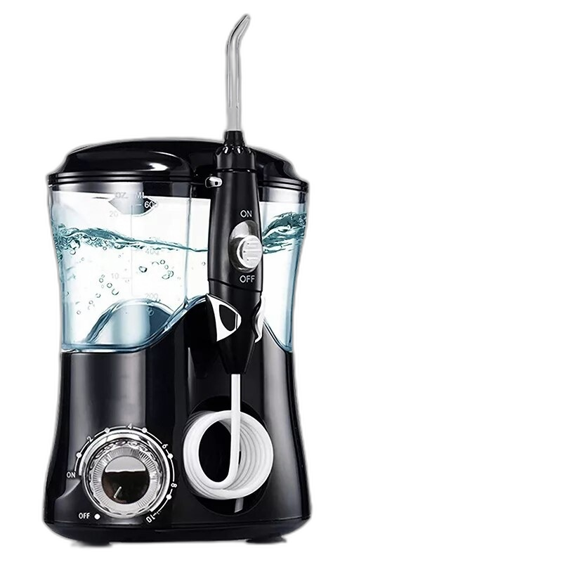 Elektrische Waterflosser, Pulserende Tandenreiniger, 7 Opzetstukken