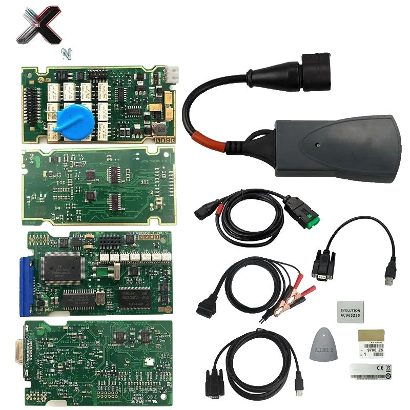 Lexia3 PP2000 Diagbox V991, Volledige Chips, Super Firmware