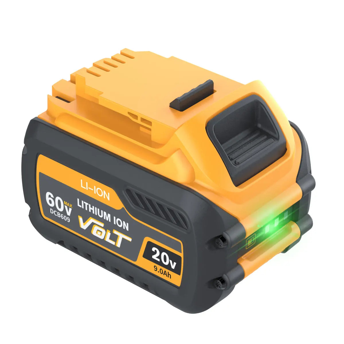 Dewalt Vervangingsbatterij, 60Ah/90Ah, Compatibel met FlexVolt Gereedschap