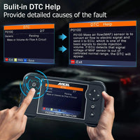 Auto OBD2 Diagnostische Gereedschappen, ABS SRS Airbag Motor Codelezer, Gratis Update