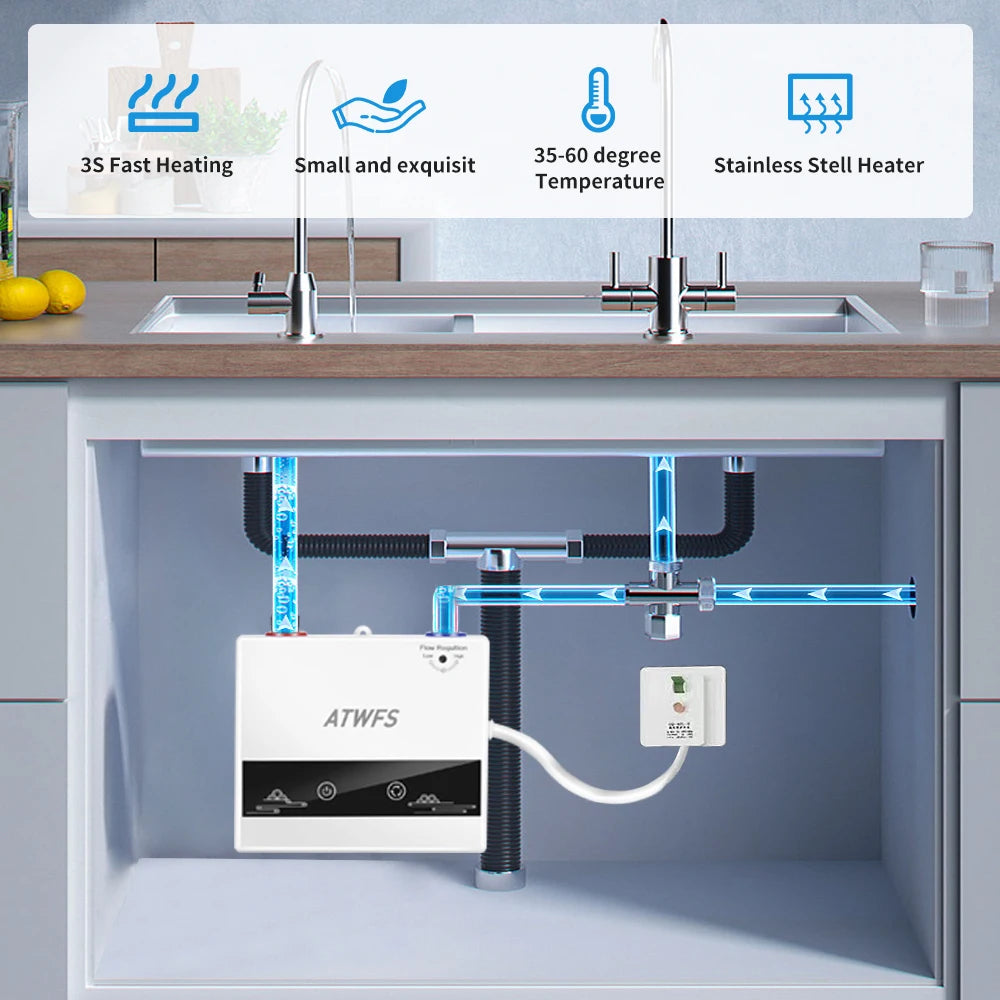 Directe Waterverwarmer, 220V, 4600W