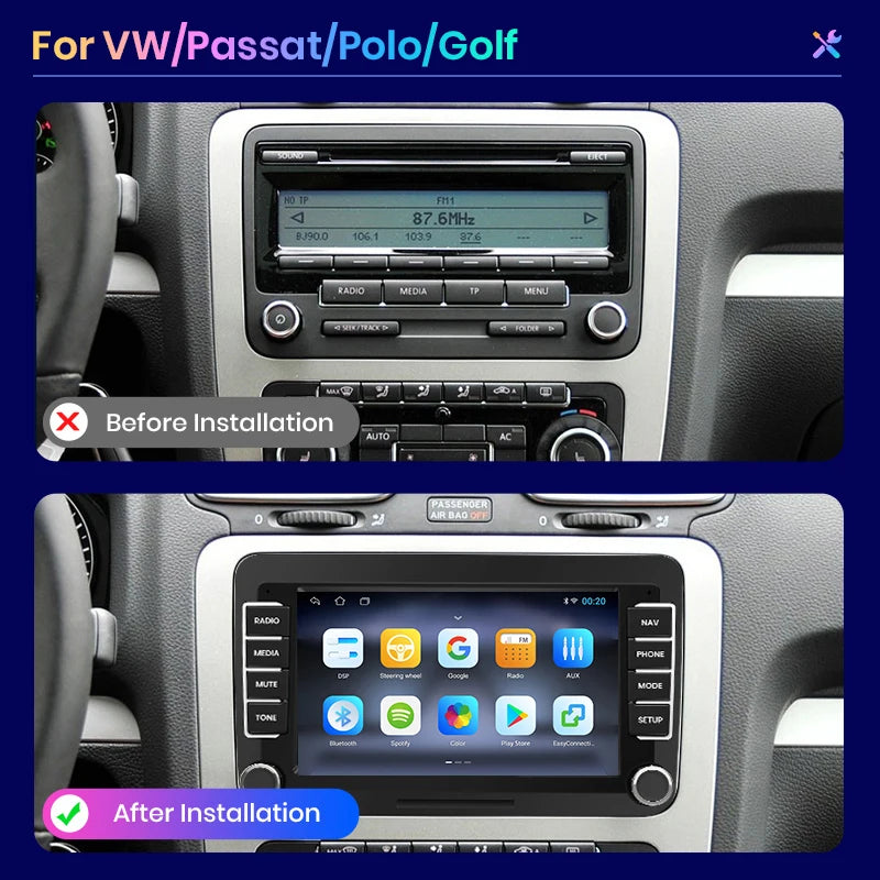 Auto Radio Multimedia, CarPlay, 2din Autoradio