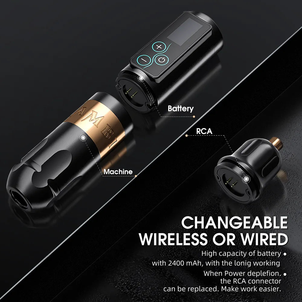 Tattoo Machine Pen, Draagbaar, Draadloos