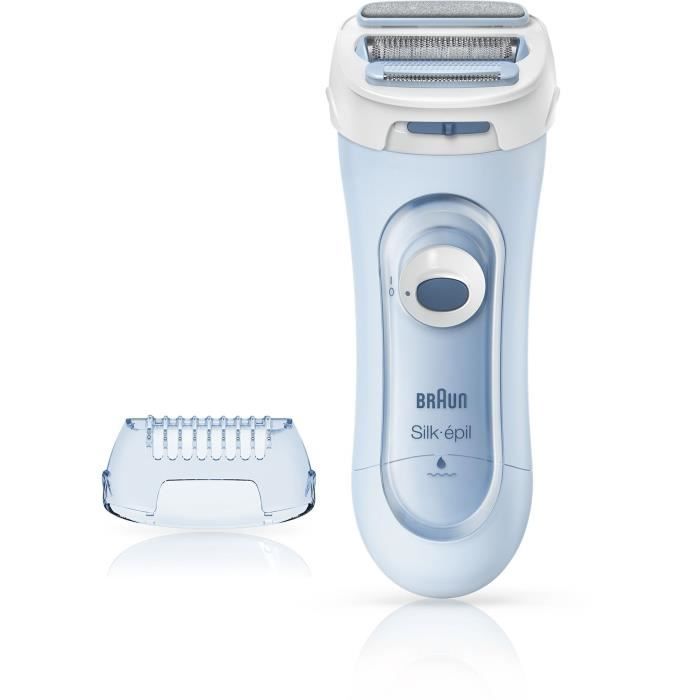 BRAUN Silk-épil Lady Shaver 5-160 Electric Shaver - Female - 3 in 1 - Wireless - Wet & Dry Technology - Blue