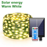 BrightAura SolarChain | Solar LED Lichterkette | Schnelllade & Wetterfest | Fernbedienung 7