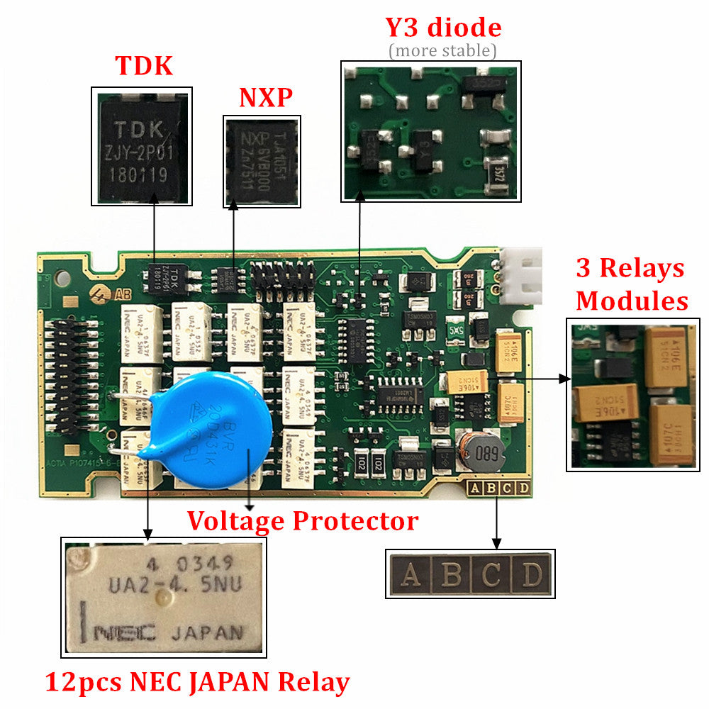 Lexia3 PP2000 PSA XS Evolution V783, Volledige Chips, Super Firmware