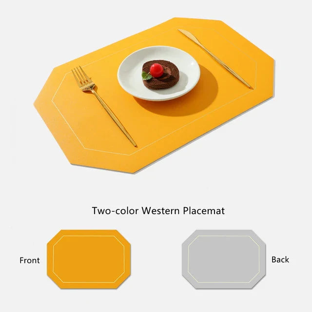 Double-layer PU leather placemat 3