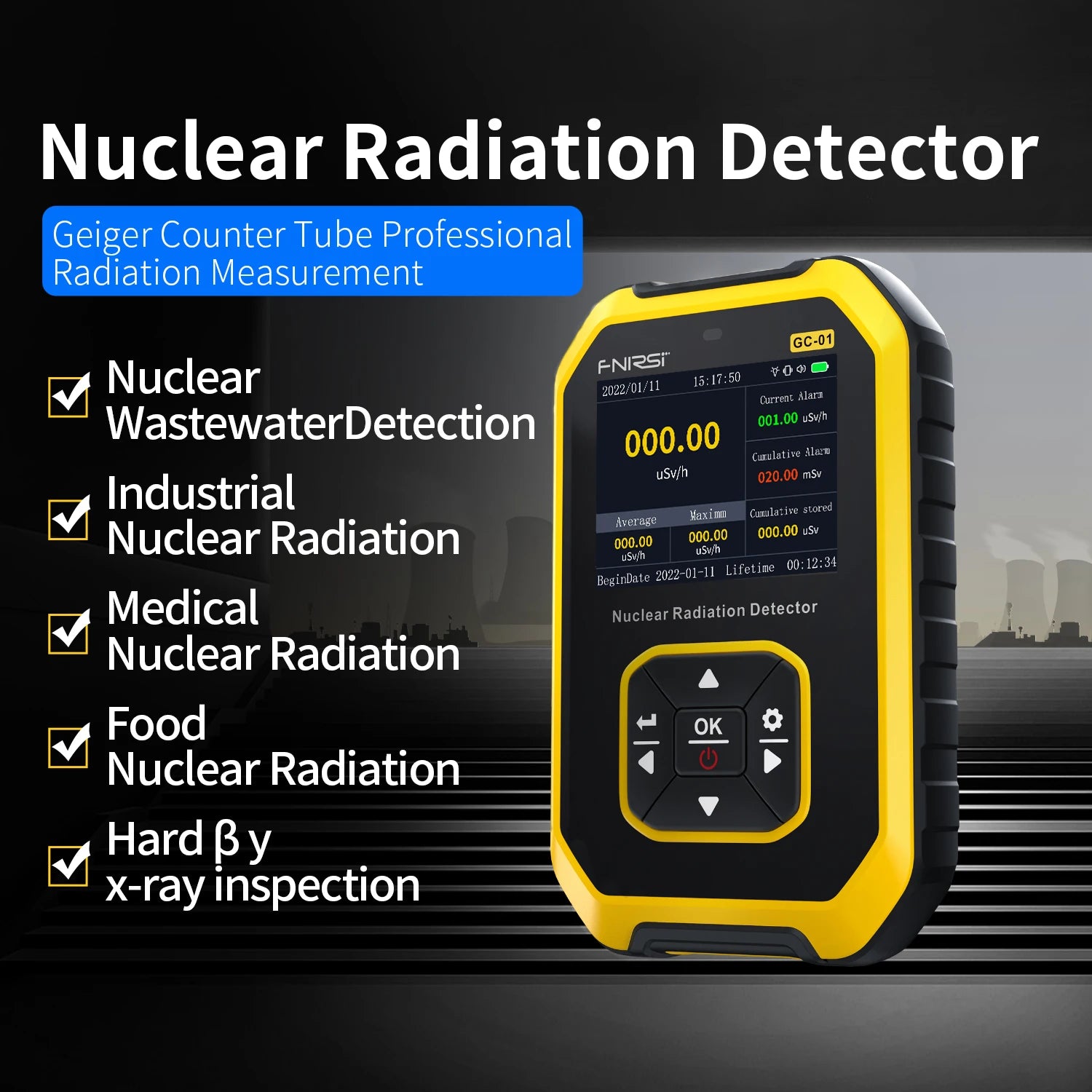 Geigerteller, Detectie van Nucleaire Straling, Persoonlijke Dosimeter