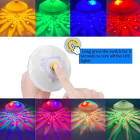 GlowFish | LED Schwimmende Unterwasserleuchte | Farbwechsel & Fischprojektion | IP67 Wasserdicht 1