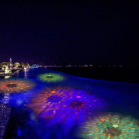 GlowFish | LED Schwimmende Unterwasserleuchte | Farbwechsel & Fischprojektion | IP67 Wasserdicht 4