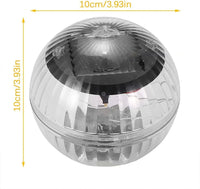 GlowSphere | Solar LED Schwimmkugel | Farbwechsel & Automatischer Betrieb | IP65 Wasserdicht 3
