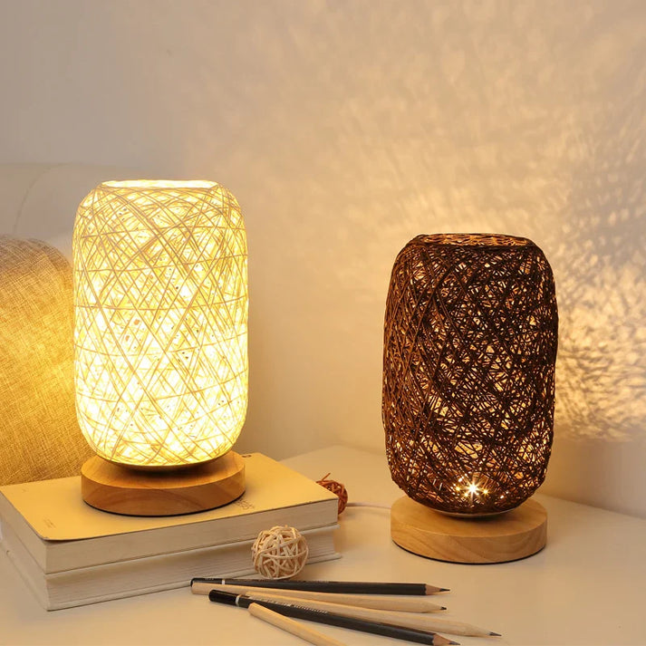 LichtWurzel Tischlampe | Natürliches Holzdesign | Warmweißes LED-Licht | 24 cm Höhe 3