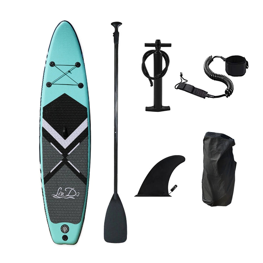 Opblaasbaar Stand Up Paddle Board, Surf Set, PaddleBoard Vin