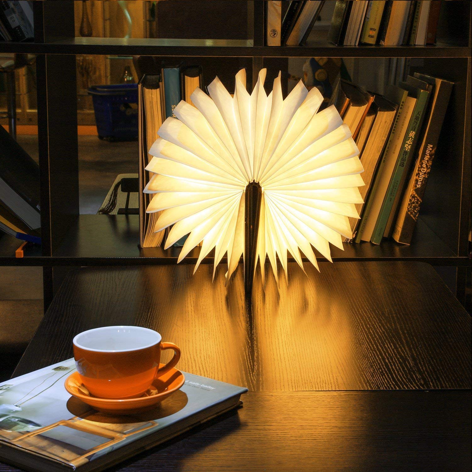 LumiFold™ - Foldable bedside lamp for turning pages 1