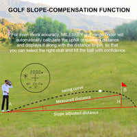 Golf Afstandsmeter, bereik van 600M, professionele nauwkeurigheid