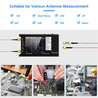 Netwerkanalyser, 40 inch Touchscreen, NanoVNA-H4