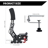 USB Handrem, 14 Bit Resolutie, Compatibel met Logitech en Fanatec Systemen