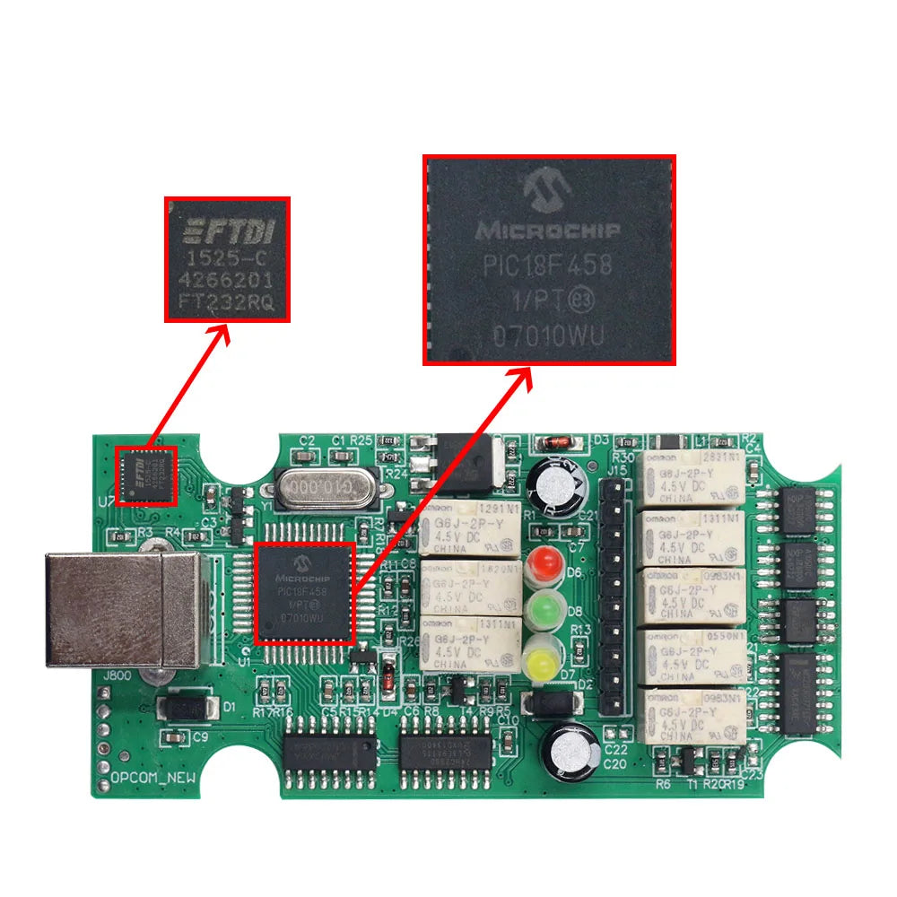 OPCOM V2021, Opel CAN-BUS OBD2 Code Reader, Flash Update