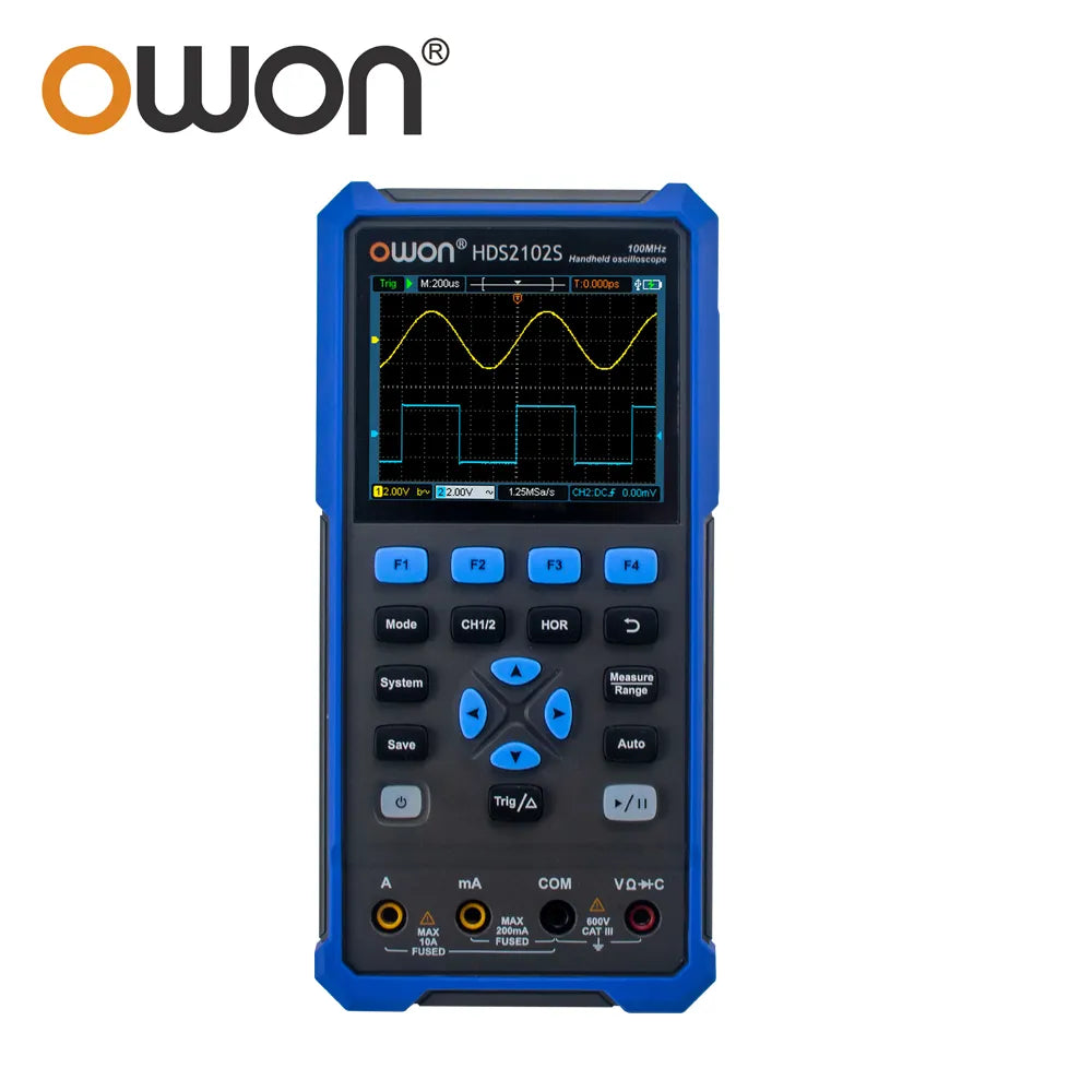 Handheld oscilloscoop, 200MHz, 1GSa/s