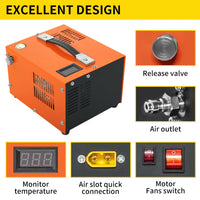 Luchtcompressor, 4500psi, pneumatische duikpomp