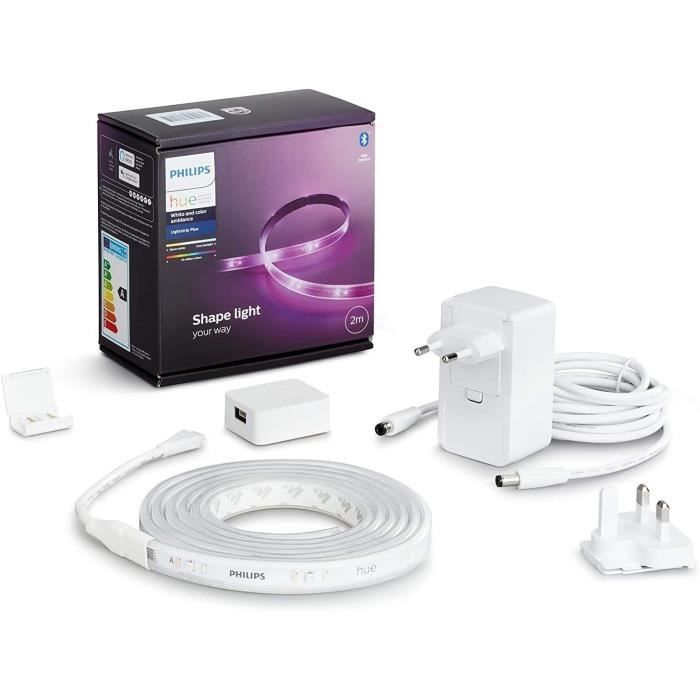 Hue atmosphere Wit & Kleur - Philips - Binnenlichtstrips Plus - 2 m - Bluetooth