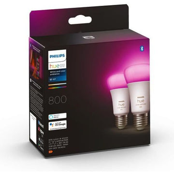 PHILIPS Hue Witte & Kleur Ambiance Slimme LED-lampen E27 - Bluetooth-compatibel