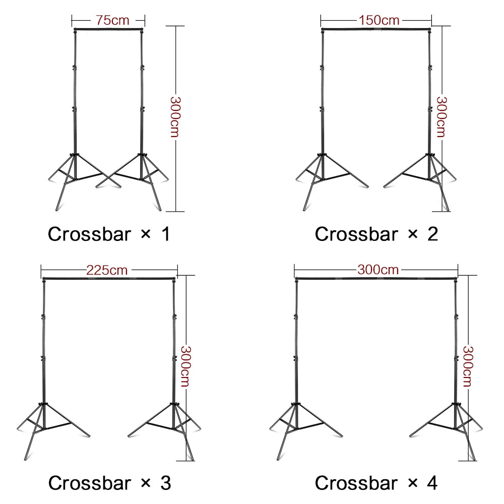 Fotografie Achtergrondstandaard, Verstelbaar Statief, Chromakey Groen Scherm Frame Ondersteuningssysteem