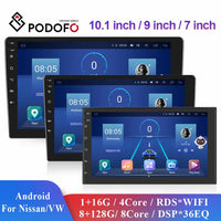 7/9/10.1 2Din Android-autoradio - 8G 128G multimedia-videospeler