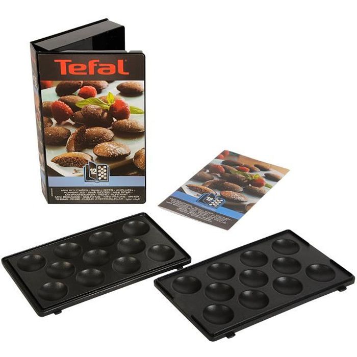 TEFAL Accessories XA801212 Set of 2 Mini Bites Snack Collection