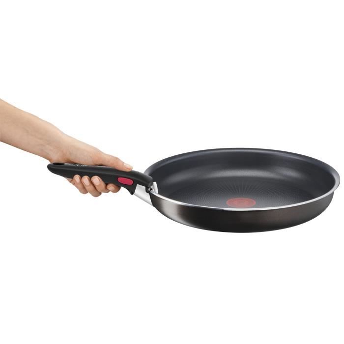 Tefal L1500402 Ingenio Easy Plus Poele 24 cm, non -stick, handle sold separately, all lights except induction