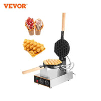 Bubble Wafelmaker, 1400W, 180° Draaibaar