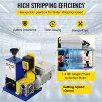 Elektrische draadstripper, drie type, kabelstripper machine