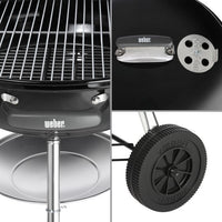 WEBER Compact kolenbarbecue - Verchroomd staal - Ø 57 cm