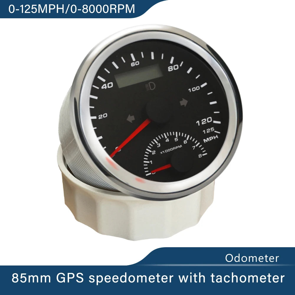 GPS Snelheidsmeter, Waterdicht, Toerenteller Kilometerteller