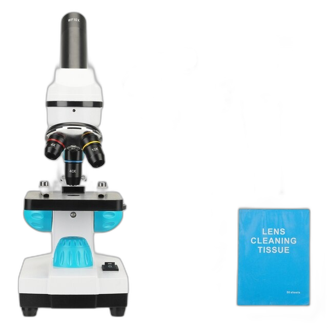 Microscoop, professioneel biologisch, schoollaboratorium