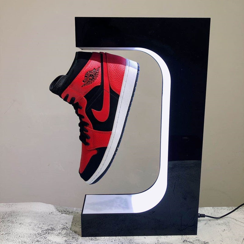 Sneaker Display Stand, Magnetische Levitatie, Ingebouwde LED Verlichting