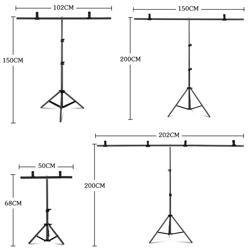 Achtergrondstandaardset, Achtergronddoek, Groen Schermframe Stand