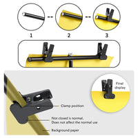 Achtergrondstandaardset, Achtergronddoek, Groen Schermframe Stand